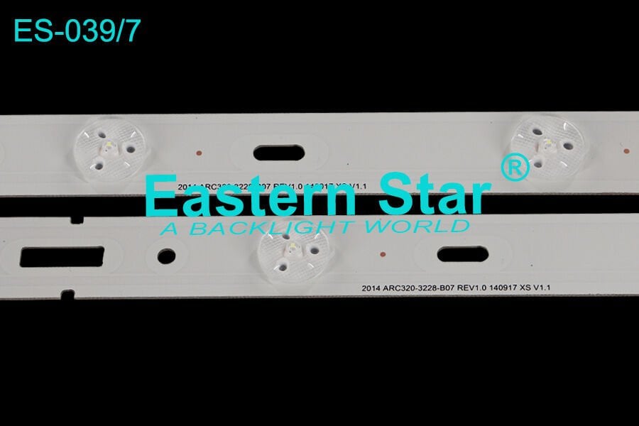 ES-039/7, Arçelik Led Bar, AL32L 5521 4B,B32L 4511, A32 LW 5533, A32L 4511 0B, NTA60600-AA 0B, A32LB5433, G32L5521, B32-LB-5533,