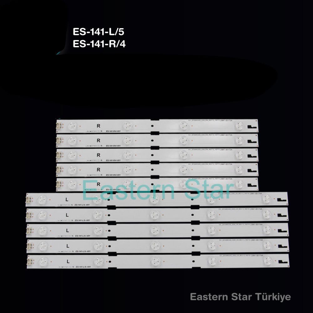 ES-141, Arçelik Led Bar, B43L65324B2, B43L5531 4W2, 43CLE5545, B43L57404B, A43L5740, A43L 5531, 43VLE55374B2, A43L66525B,