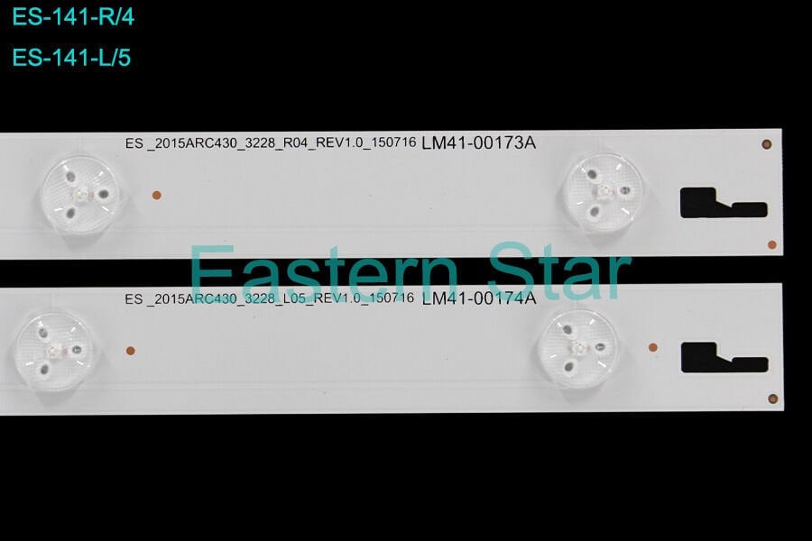 ES-141, Arçelik Led Bar, B43L65324B2, B43L5531 4W2, 43CLE5545, B43L57404B, A43L5740, A43L 5531, 43VLE55374B2, A43L66525B,