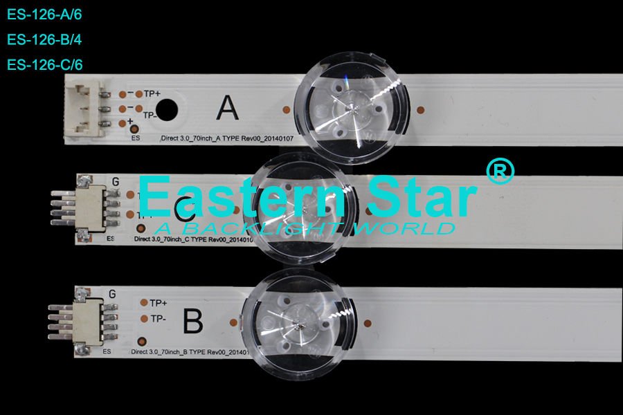 ES-126 Lg Led Bar, 70LB650V, 70LB650V, 70LB650V, 70GB7200, 70LB7100,