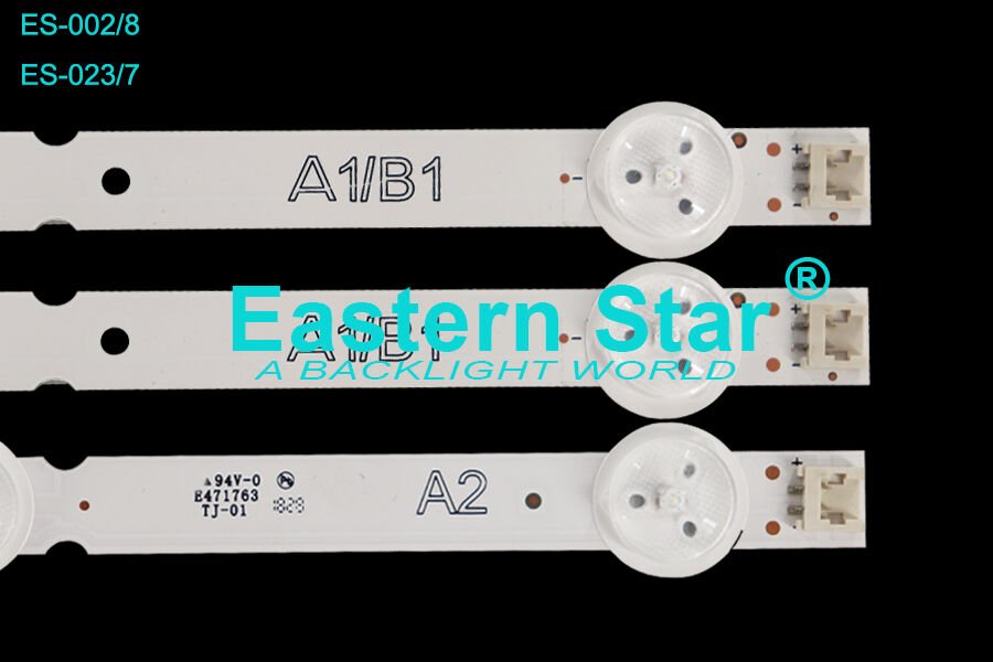 ES-023, ES-002, Vestel Led Bar, SN032DLD12AT022-SM, 32DLD-12AT,B32 LB M310, 32LN5100, 32LN545B, 32LN5180, 32LN520B, 32LN541V,
