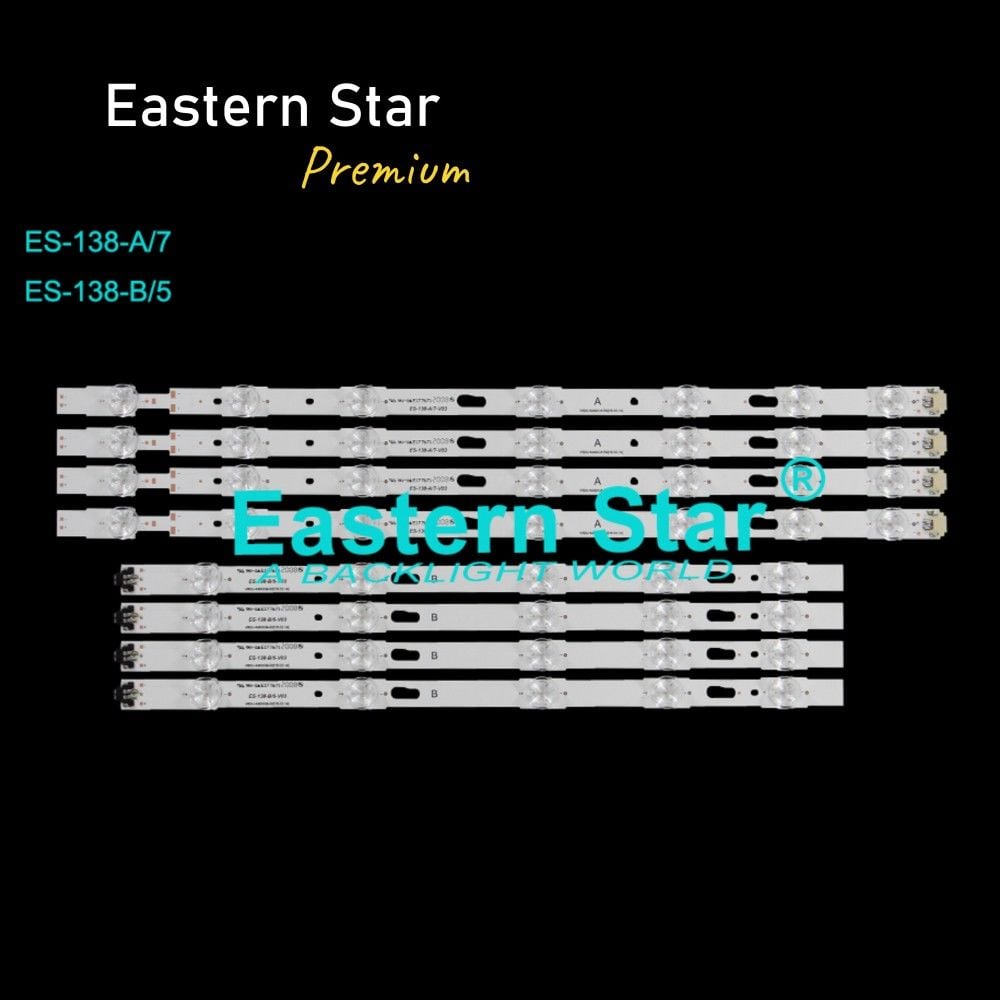 ES-138, Samsung Led Bar, UE43KU7000U, UE43MU7000U, HG43EF690UB, UA43KU7000K, UA43MU6100S, UE43KU7000U, UE43KU6000, UE43MU7000, UE43MU6120KXZT,