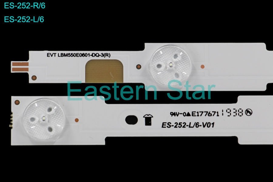 ES-252, Philips Led Bar, BDL5530QL, BDL553QL, 55PUK4900, 55PUK6400, 55PUK4900/12, 55PUK6400/12,