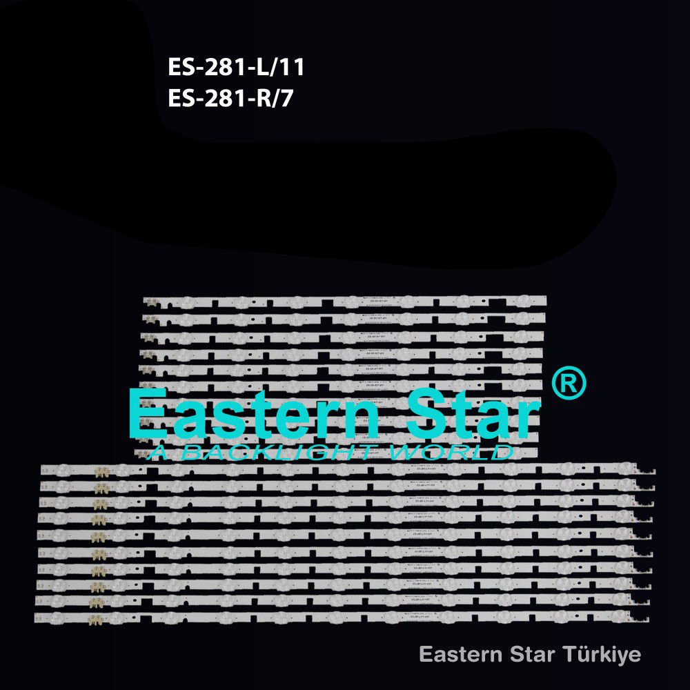 ES-281, Samsung Led Bar, UE55F6100, UE55F6470, UE55F6510, UE55F6640, UE55F6650, UE55F6800, UE55F6400,