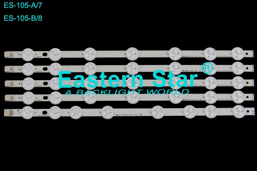 ES-105, Vestel Led Bar, 39R6012F, 39TF6020, 23302612, 39R4010F, 39HL500, 40SD5200, 40FA5050, 7420355, 23283041,