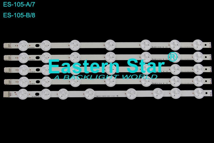 ES-105, Vestel Led Bar, 39R6012F, 39TF6020, 23302612, 39R4010F, 39HL500, 40SD5200, 40FA5050, 7420355, 23283041,