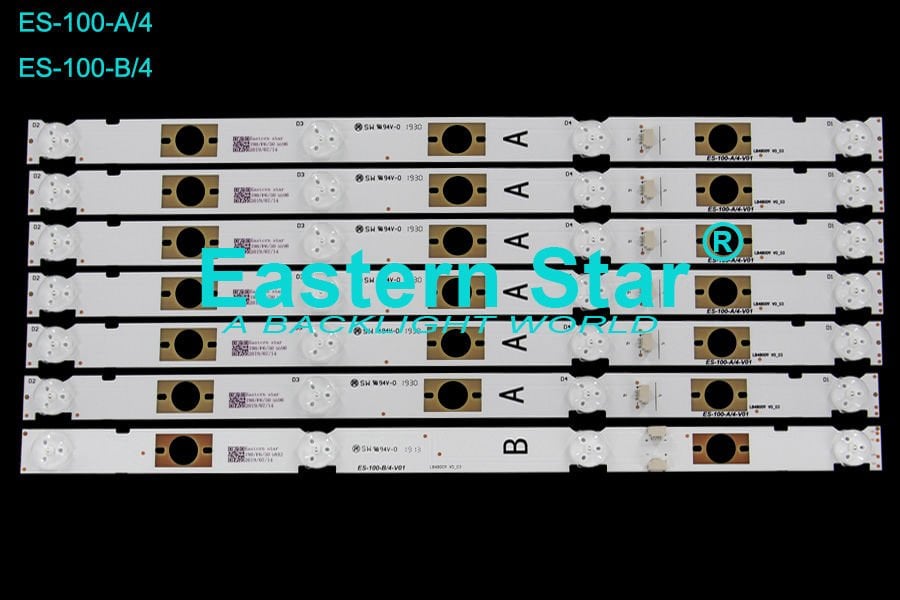 ES-100, Sony Led Bar,  KDL-48WD655, LB48009, V0_03 LB48009, V1_04, KDL-48W650D, KDL-48WD655, LB48009, V0_03,LB48009,
