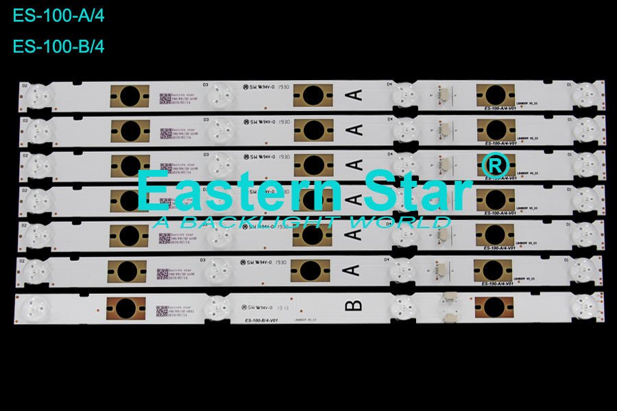 ES-100, Sony Led Bar,  KDL-48WD655, LB48009, V0_03 LB48009, V1_04, KDL-48W650D, KDL-48WD655, LB48009, V0_03,LB48009,