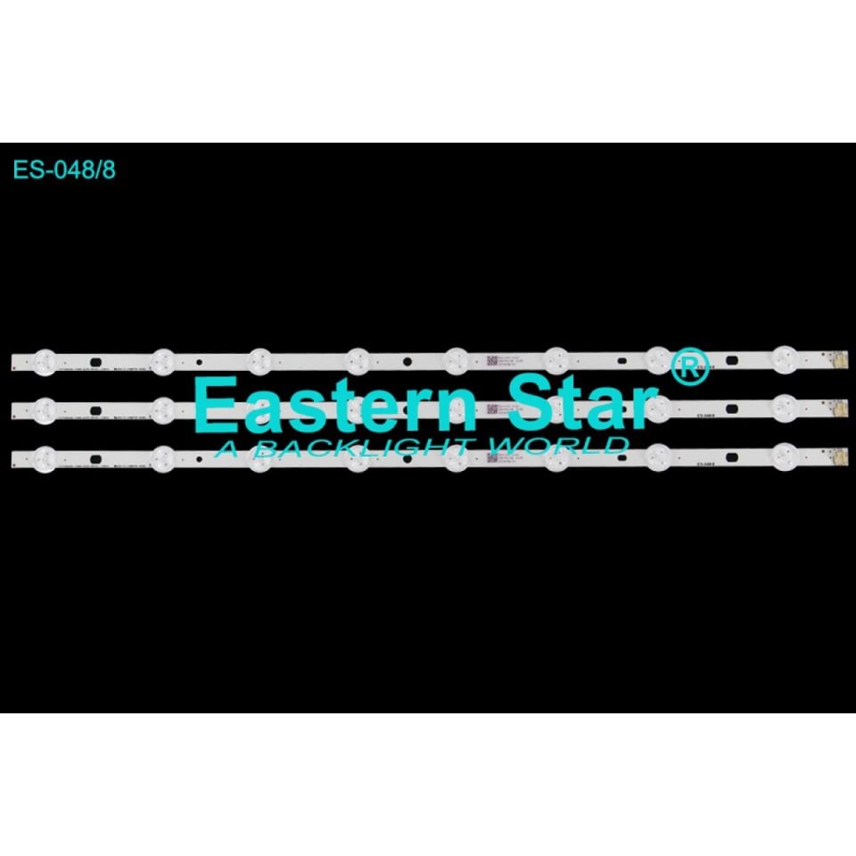 ES-048, 8 Ledli Toshiba Led Bar, 29P1300D, 29P1300VT, SVT290A04_12MM_8LED_REV01_120830,