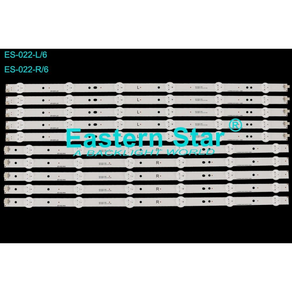 ES-022, SUNNY LED BAR, 49D1000,C1000, PR 50W5,PR 50W6, SN49DLK056, SN049LD6690-DSFM, SN049LD9001,