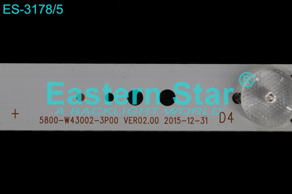 ES-3178, Lg Led Bar, 43E3500, 43E6000, 43E600E, RDL430FY, LD0-10J,
