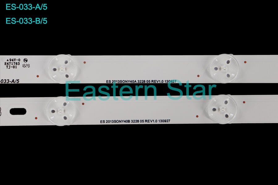 ES-033, Sony Led Bar, KDL-40W605B, KDL-40R485B, KDL-40W600B, KDL-40R480B, KDL-40RM10B, KDL-40R450B, KDL-40R483B, 40W600,
