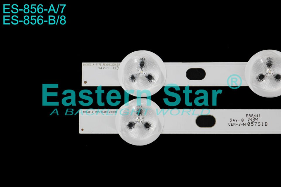 ES-856, Vestel Led Bar, 50NX600, 50SD6100,  50DLED272,50DLED_A-TYPE_REV00,50R4010F,