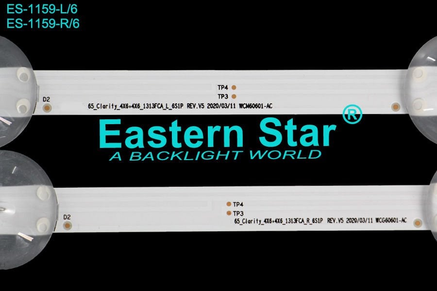 ES-1159 Arçelik led Bar, 65L8860, 65GCU7900B, 65L8900, 65GDU7900, B65GDU7905B, 65GDU 7810B,