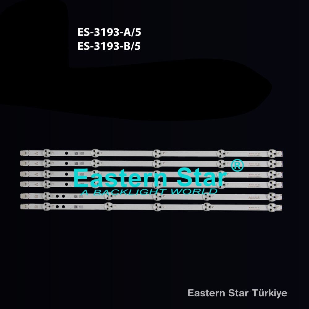 ES-3193, Vestel Led Bar, 50HL500, 50HL510, 50FB5000, 50R4010, 50FD5400,