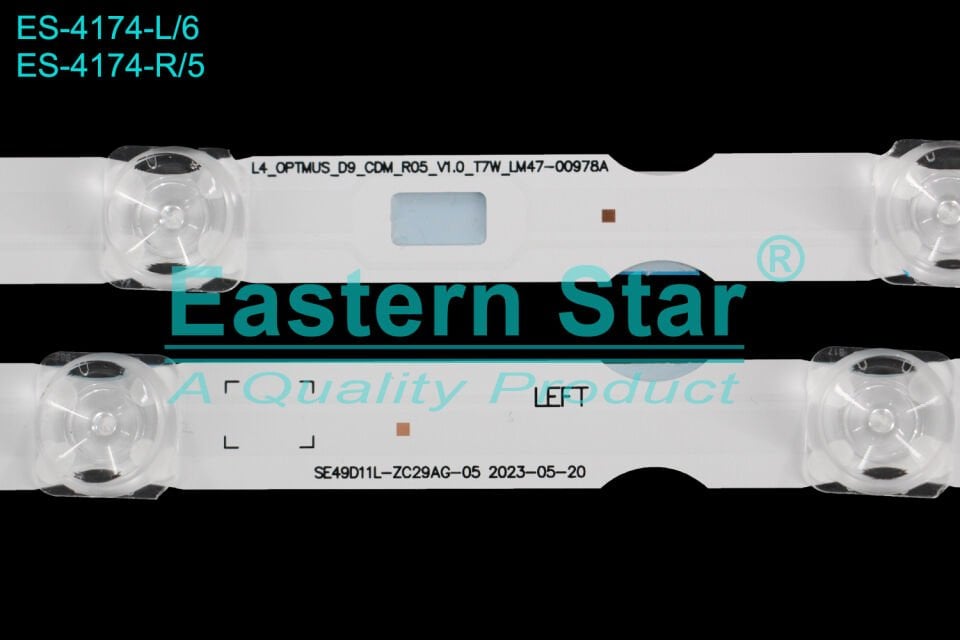 ES-4174, A49 A 950 A, A49 B 970, B49 A 950 A, B49 A 955 A, B49 B 970 A,  L4_OPTIMUS_D9_CDM_L06_V1.0_T7W_LM41_00977A ZSC60600-AA 303SE490005,