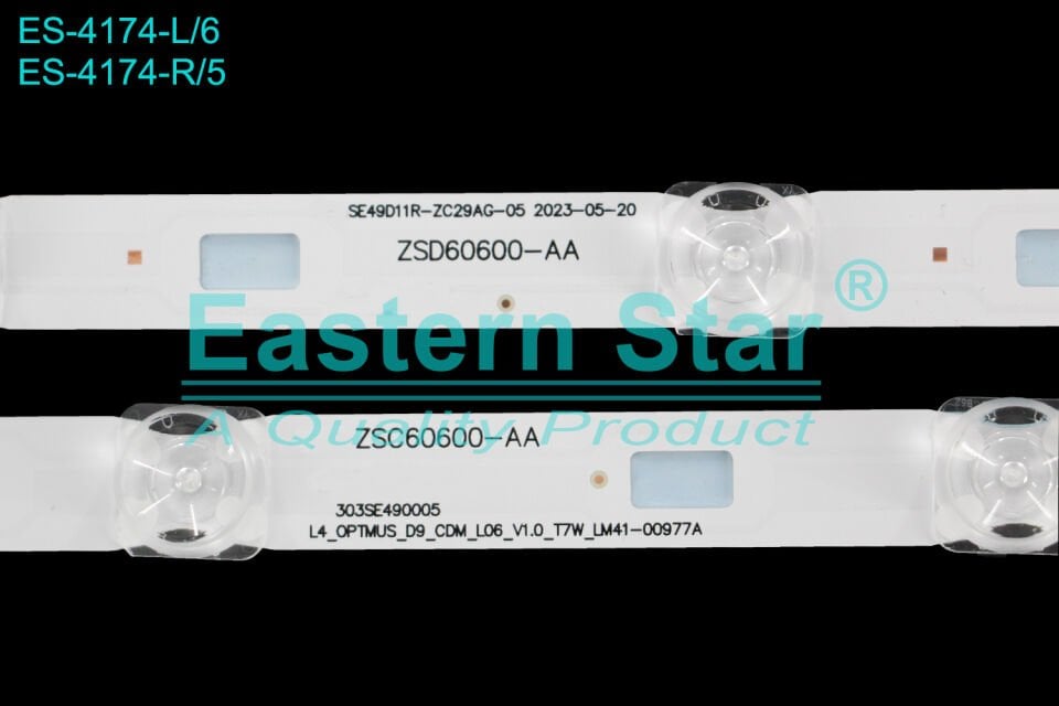 ES-4174, A49 A 950 A, A49 B 970, B49 A 950 A, B49 A 955 A, B49 B 970 A,  L4_OPTIMUS_D9_CDM_L06_V1.0_T7W_LM41_00977A ZSC60600-AA 303SE490005,