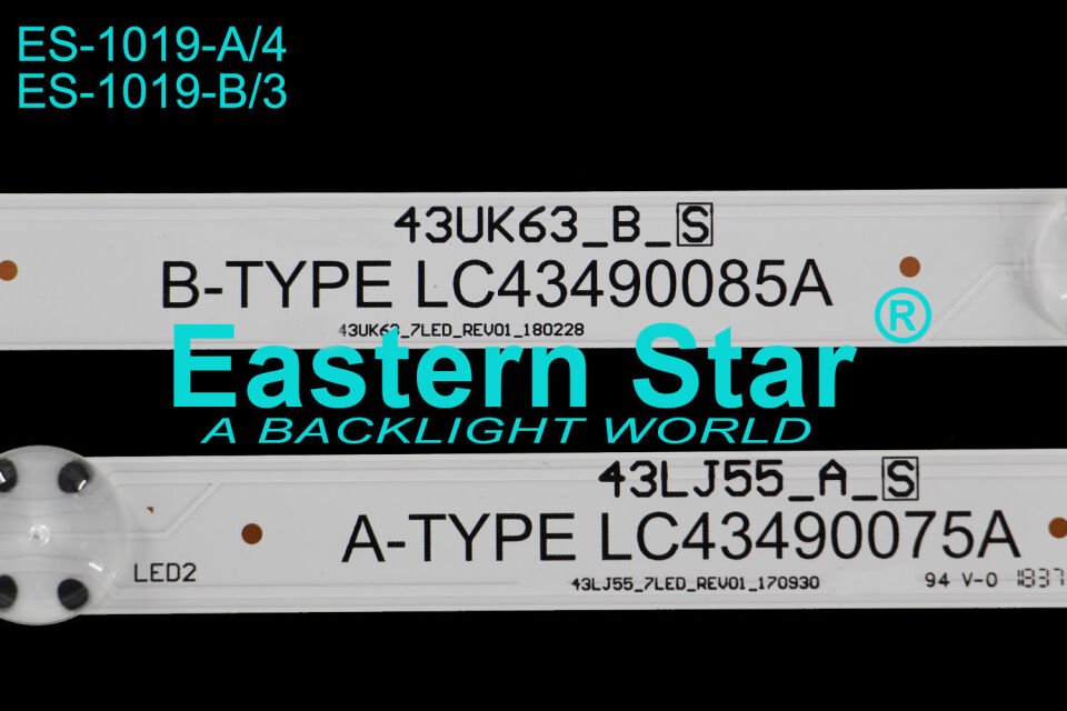 ES-1019, LG LED BAR, 43LJ55_A_S A: A-TYPE LC43490075A 43LJ55_7LED_REV01_170930,