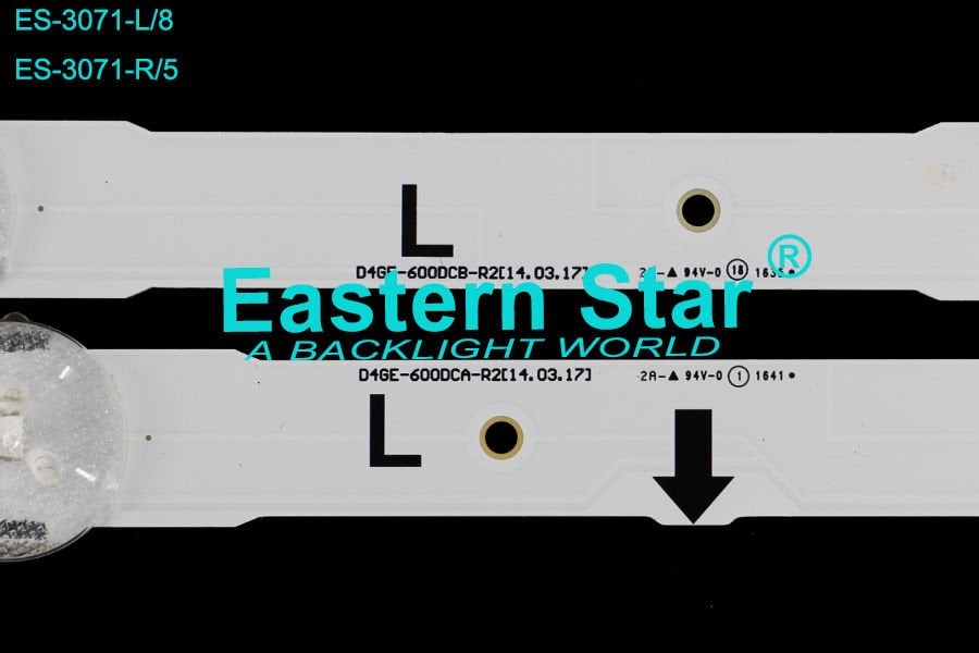 ES-3071, Samsung Led Bar, UE60H6270, UE60J6150, UE60H6200, UE60J6240, UE60H6300, UN60H6350, HG60ND470RFXZA, HG60NE470EFXZA, HG60NE477EFXZA, HG60NE690EFXZA, UN60H6300AFXZA,