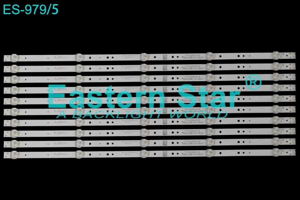 ES-979, Arçelik Led Bar, A58L88705B, B50L8870 5S,58GCU8905B, 58GCU8900B, 58GEU8910B,