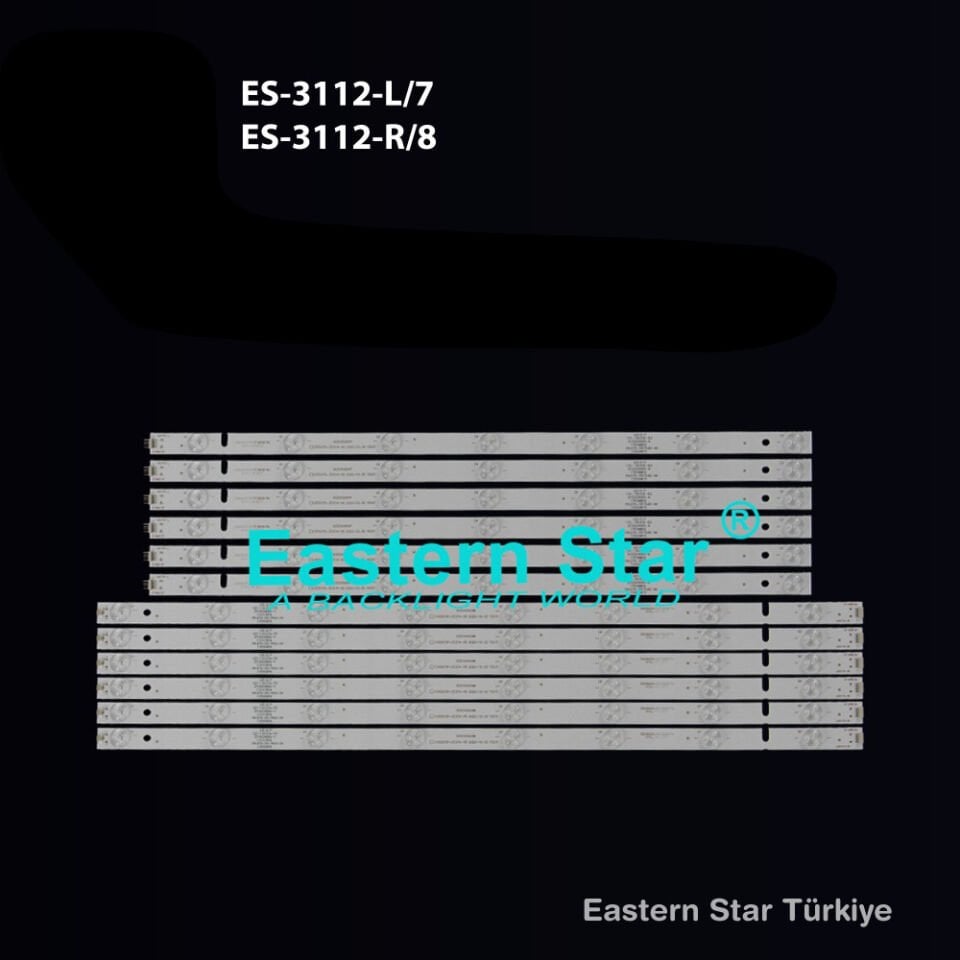 ES-3112, Profilo Led Bar, 55PA505E, LE140S1UHD, SN055LSV59-AMF, AX055LVST59-AMF, U55D7100E,