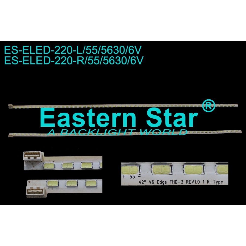 ELED-220, Lg Led Bar, SN042LD6M181-V2FM, 42LV375S, LM2109, 42LV3550-ZB 42LW4500, 42PF89155, KDL-42EX410, TC-L42E3, LM42109,42PF6013, 42LV3400,42LV5000,  SN042LD18VG75B-V2FM,
