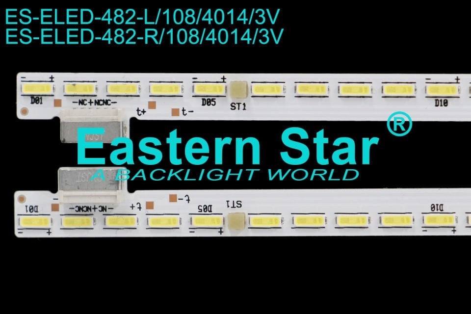 ES-ELED-482, Vestel Led Bar,  23458206, 55UA8900, 55UB8600, 55UB9650, 55UA9300, 55UA9400, 55UD9281, 55UA8990, 55UD9360, 55UD9460 55UD9350 ,55UA9400, 55UD9300, 55UD9280, 55UD9400, 55UD9300, 23606248,