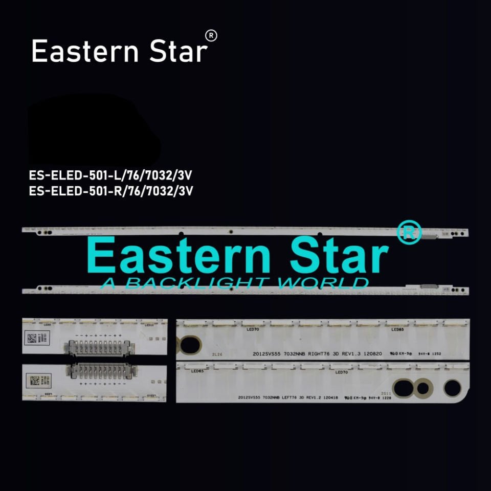 ES-ELED-501, Samsung Led Bar,UE55ES6100, UE55ES6570, UE55ES7000, UE55ES8000, UE55ES6580S, UE55ES6750S, UE55ES6760S, UE55ES6780S, UN55ES7003, UE55ES7100, UE55ES7150 UE55ES7500,