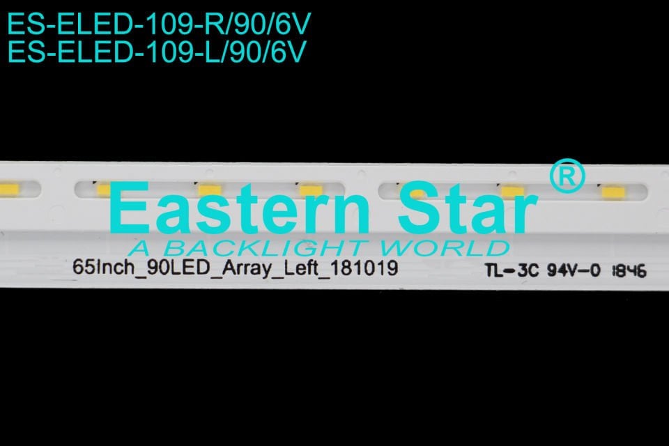 ELED-109,  Lg Led Bar, 65SM8000, 65NANO866NA, 65SM8200, 65SM8300, 65SM8500, 65SM8600, 65SM85,65SM8900, 65NANO80, 65SM8100, 65NANO81, 65NANO83, 65NANO85, 65NANO87, 65SM8581,