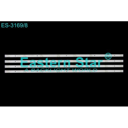ES-3169, Led Bar, 43DLE450, ZN-43W08A, 50905, V1.0-0S,