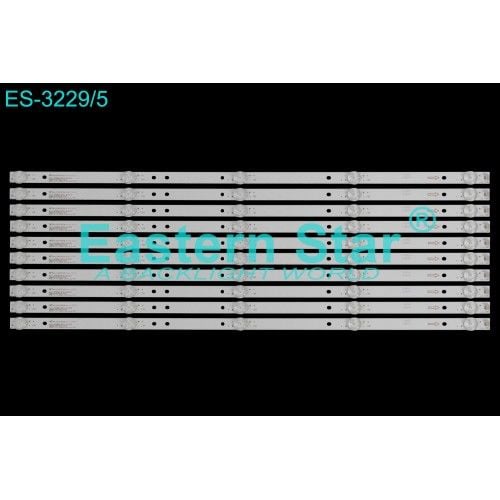ES-3229,  Sunny -Axen Led Bar, SN58LEDJ203/0216, AX58LEDJ203/0216, 58LEDJ203, JS-D-JP58DM-051EC,