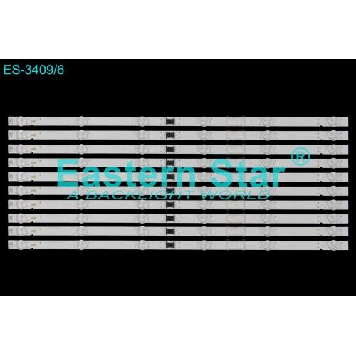 ES-3409 Sony Led Bar, KD-55XH8196, KD-55XH8096, KD-55XH8077, KD-55X89J, XBR-55X80CH,  XBR-55X81CH, 55C9000F,