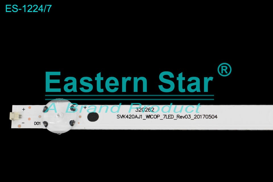 ES-1224, Philips Led Bar, 42PFS4012/12, SVK420AJ1_WICOP_7LED_Rev03_20170504 320262